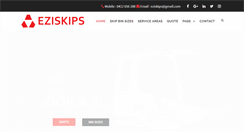 Desktop Screenshot of eziskips.com.au
